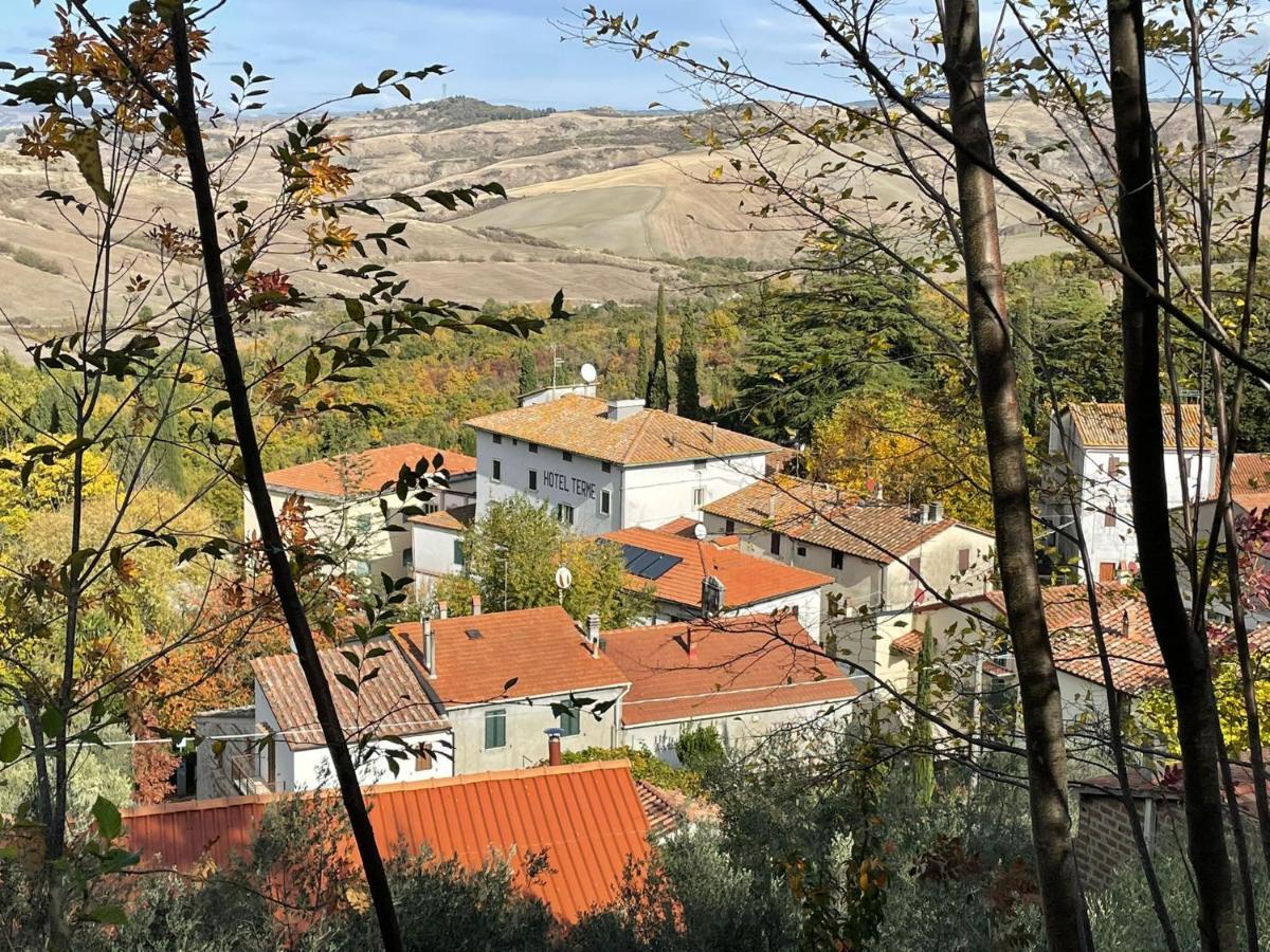 Ferienwohnung Amiter Bagni San Filippo Exterior foto